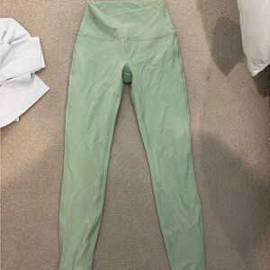Lululemon Athletica Light Green Leggings